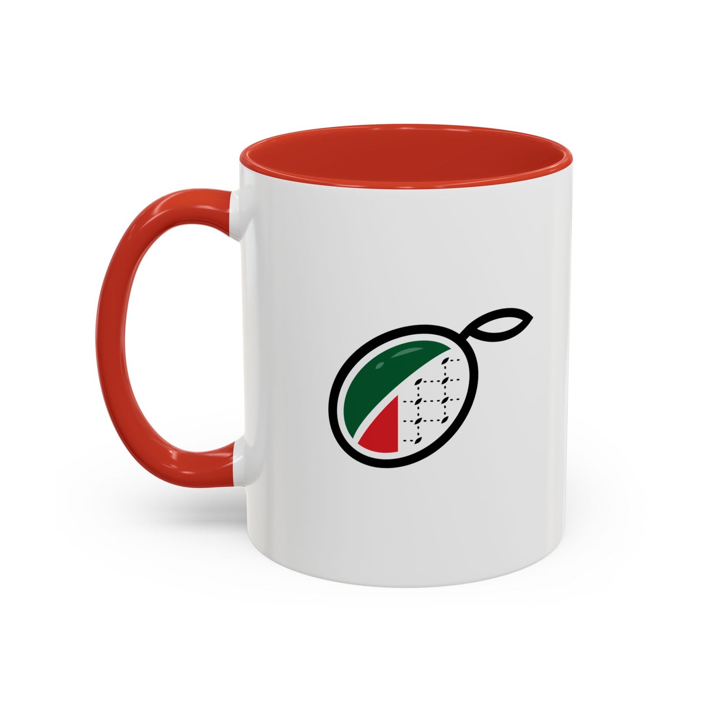 Tree of Life Accent Coffee Mug – Black Handle 11/15oz