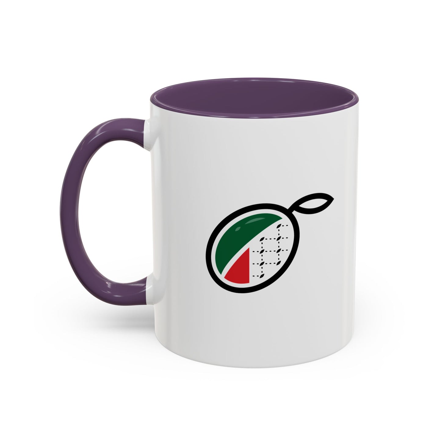 Tree of Life Accent Coffee Mug – Black Handle 11/15oz