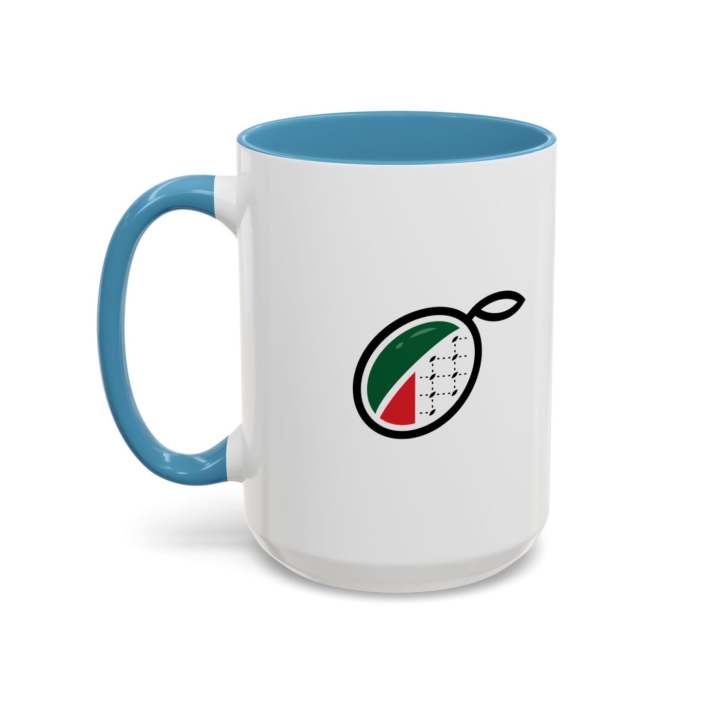 Tree of Life Accent Coffee Mug – Black Handle 11/15oz