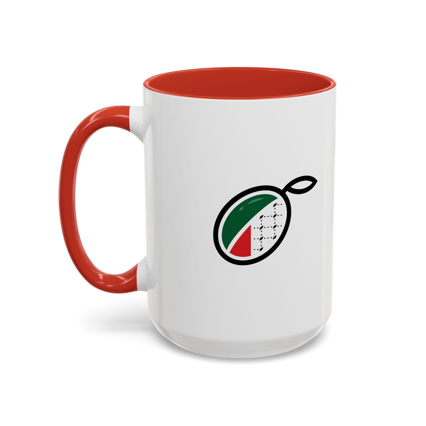 Tree of Life Accent Coffee Mug – Black Handle 11/15oz